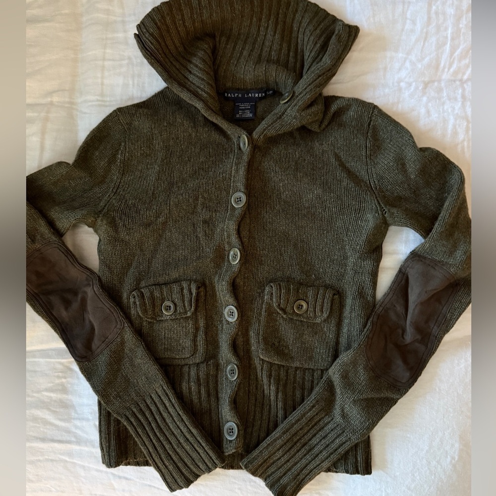 VINTAGE RALPH LAUREN BLUE LABEL SWEATER circa 2004